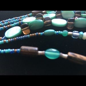 Silpada Sterling Silver Mixed Stone Necklace